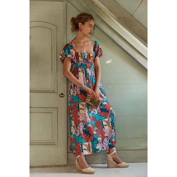 TUCKERNUCK Climbing Cosmos Valerie Dress Size 10 NWT Retail $298 Tuckernuck - Picture 6 of 8